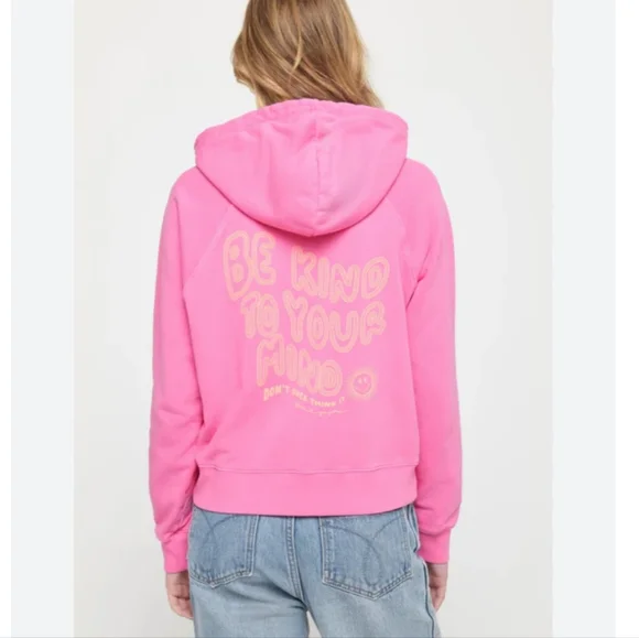 Spiritual Gangster Sun Smiley Harper Hoodie Size L - Picture 2 of 11